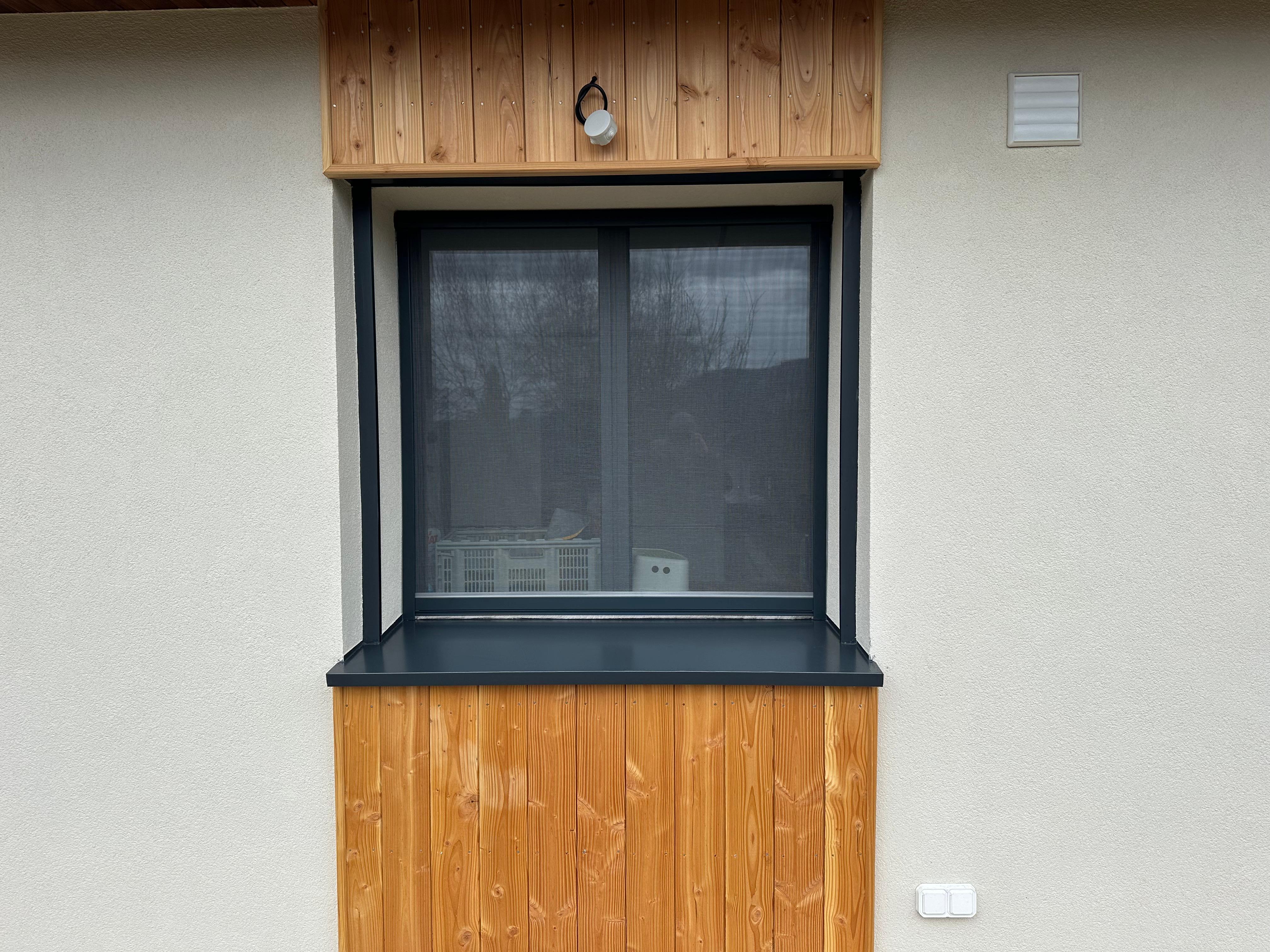 Fenêtres alu combles intérieur